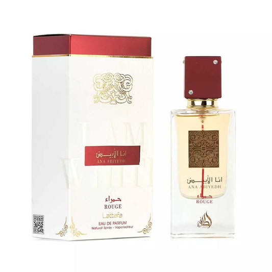 Ana Abiyedh Rouge (I am White) Perfume 60ml Eau De Perfume by Lattafa