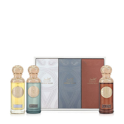 Gissah Valley's Set - Imperial Valley, La Luna, Hudson Valley EDP 50ml