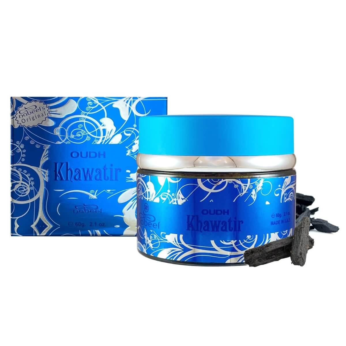 Oudh Khawatir Bakhoor (Arabian Incense) 60g by Nabeel Perfumes