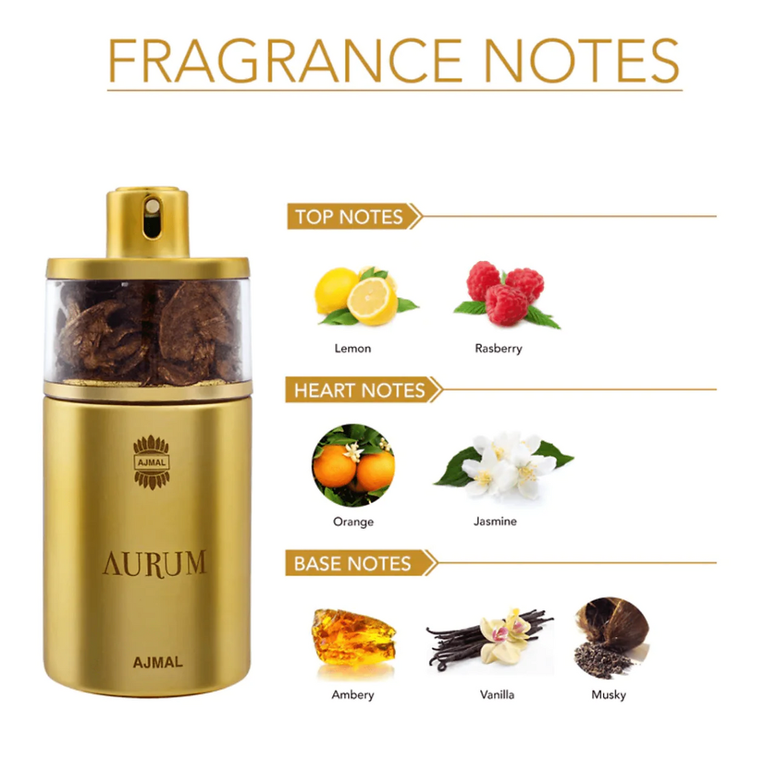 Ajmal Aurum Eau De Parfum 75ml