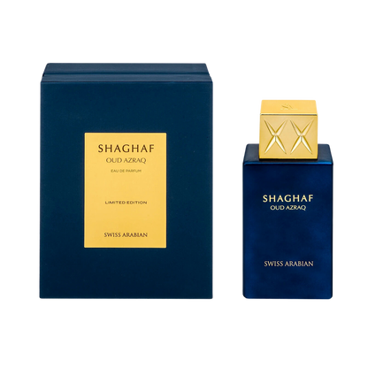 Shaghaf Oud Limited Edition Set (Shaghaf Oud Tonka, Azraq, Ahmar) Trio Bundle