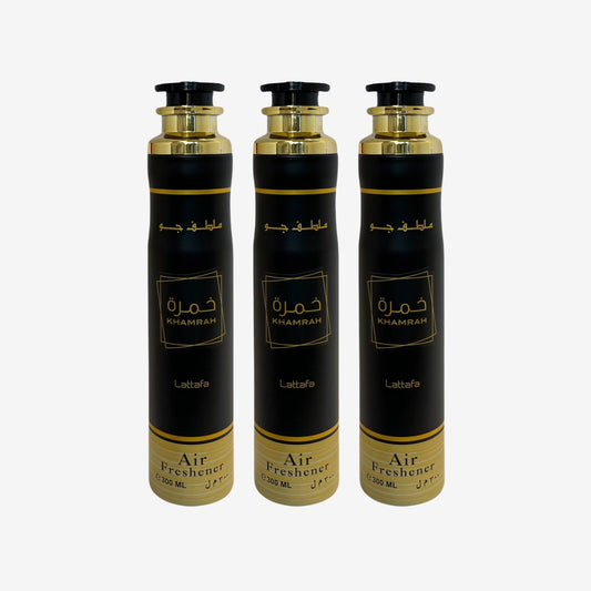 Lattafa Khamrah Air Freshner Bundle of Three