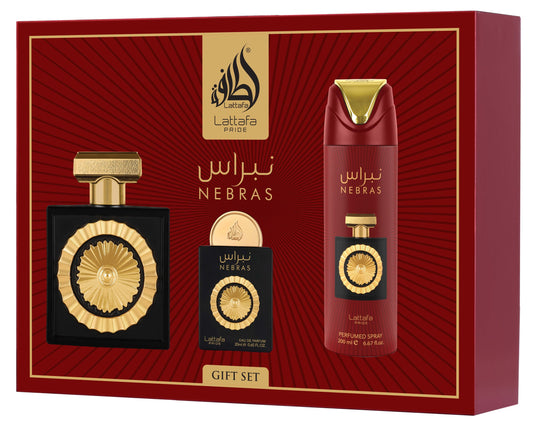 Nebras Gift Set By Lattafa Pride Eau de Parfum