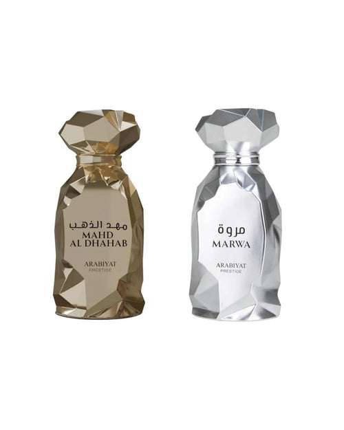 Marwa and Mahd Al Dhahab Bundle Eau de Parfum 100ml by Arabiyat Prestige