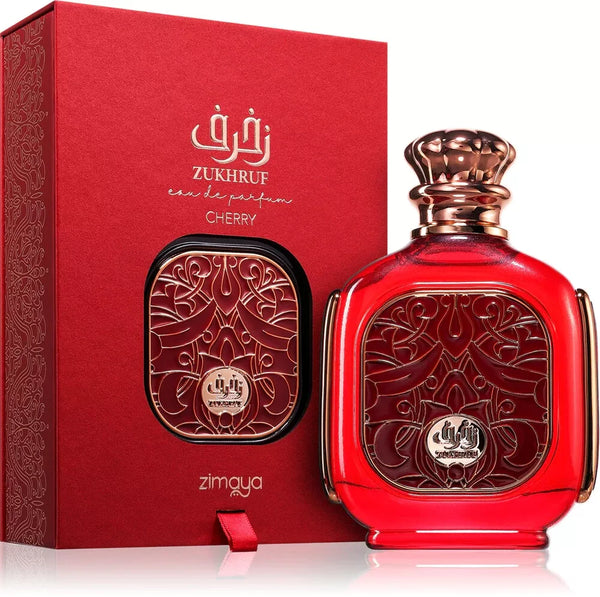 【⭐︎入手困難⭐︎】Zimaya Zukhruf Cherry 100ml Zimaya Zukhruf Cherry Eau de Parfum 100ml – Fragrancehub.co.uk