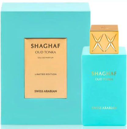 Shaghaf Oud Limited Edition Set (Shaghaf Oud Tonka, Azraq, Ahmar) Trio Bundle