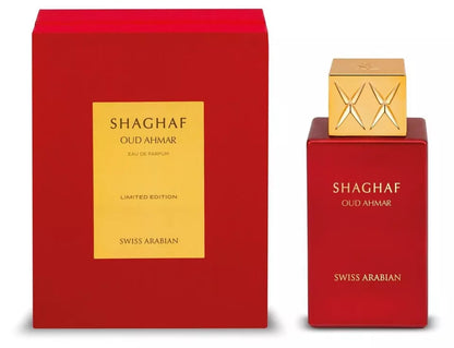 Shaghaf Oud Limited Edition Set (Shaghaf Oud Tonka, Azraq, Ahmar) Trio Bundle